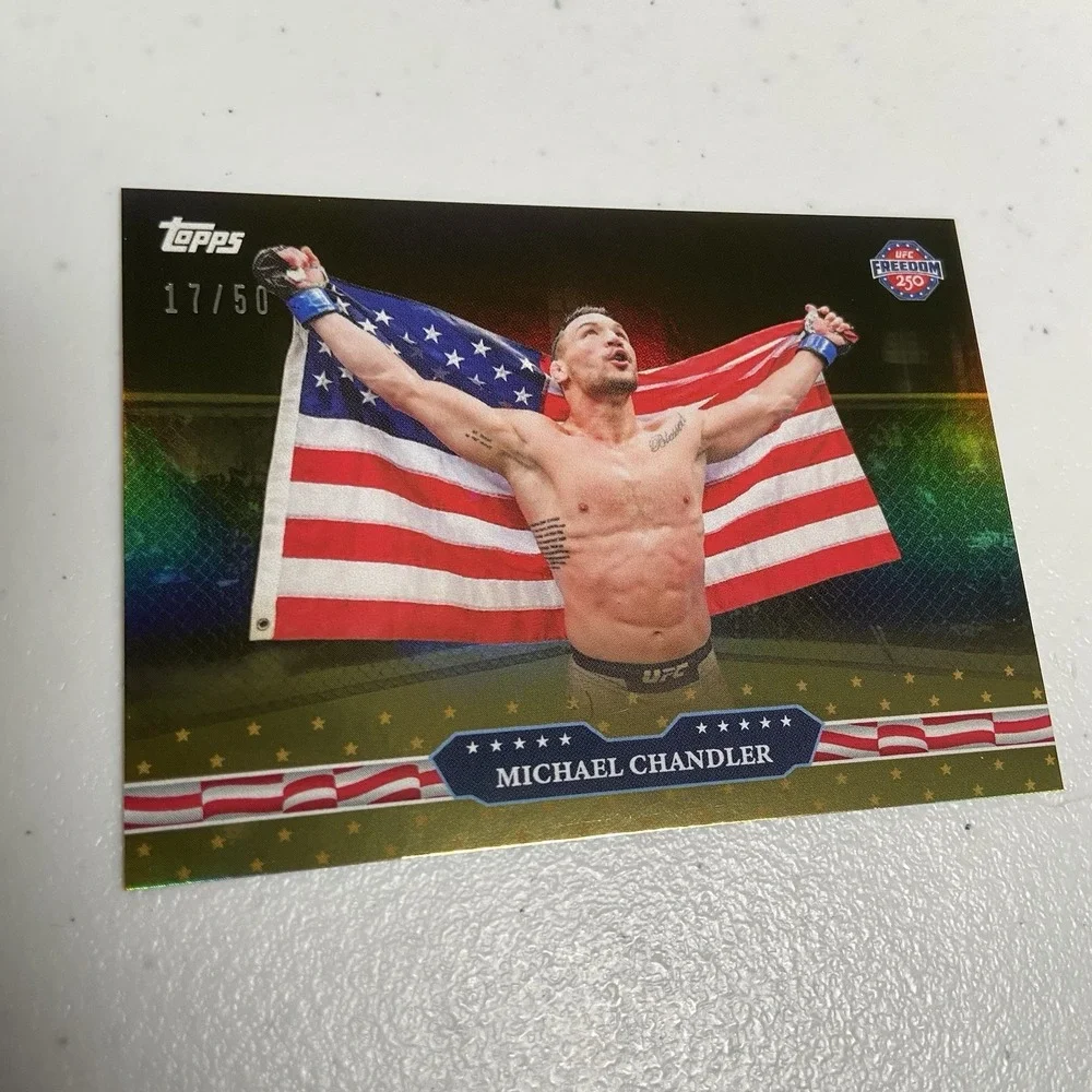 Topps 2026 UFC Freedom 250 - Michael Chandler /50 Gold Foil Parallel #23 Base